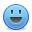 Smiley Blue Icon